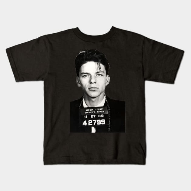 Frank Sinatra Kids T-Shirt by kearlgallegos